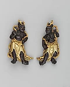 Pair of Sword-Grip Ornaments (Menuki) by Unknown Artist