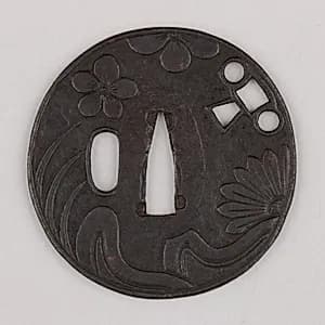 Sword Guard (Tsuba) by Unknown Artist