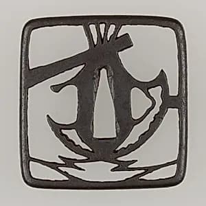 Sword Guard (Tsuba) by Unknown Artist