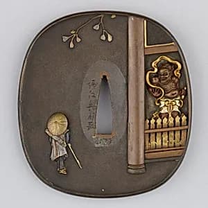 Sword Guard (Tsuba) by Unknown Artist