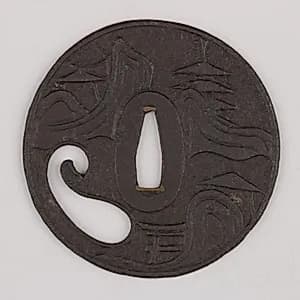 Sword Guard (Tsuba) by Unknown Artist