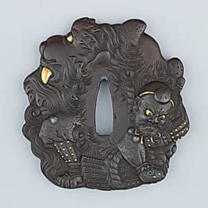 Sword Guard (Tsuba) by Unknown Artist