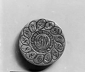 Button by Unknown Artist