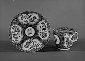 Coffee Cup and Saucer by Unknown Artist
