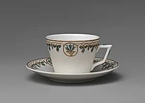 Demitasse Cup and Saucer by Union Porcelain Works