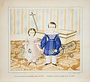 Frances and Charles Cowdrey by Henry Walton