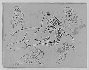 (From Sketchbook) by Thomas Sully