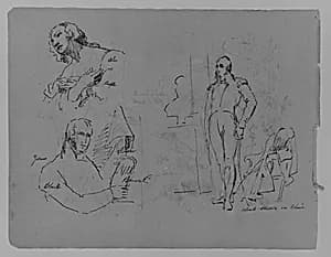 (From Sketchbook) by Thomas Sully