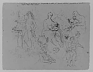 (From Sketchbook) by Thomas Sully