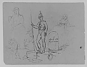 (From Sketchbook) by Thomas Sully
