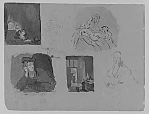 (From Sketchbook) by Thomas Sully