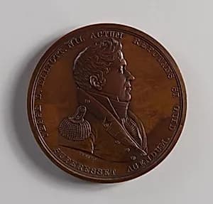 Medal of Captain Jesse Duncan Elliott by Moritz Fürst