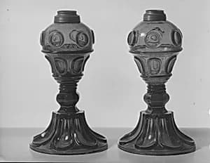 Oil Lamp by Unknown Artist