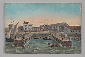 Old Ferry Stairs by William P. Chappel