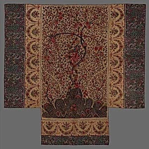 Palampore Tree of Life Quilt by Unknown Artist