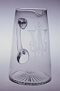 Pitcher by New England Glass Company