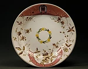 Plate by Union Porcelain Works