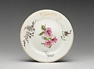 Plate by Union Porcelain Works