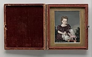 Portrait of a Boy by Miss Leland