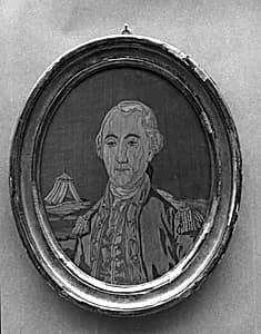 Portrait Panel of George Washington by Unknown Artist