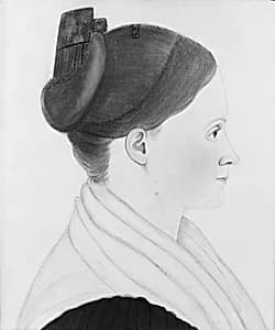 Profile of a Woman by Unknown Artist