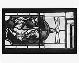 Stained Glass Panel by Otto Heinigke