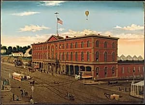 The Third Avenue Railroad Depot by William H. Schenck
