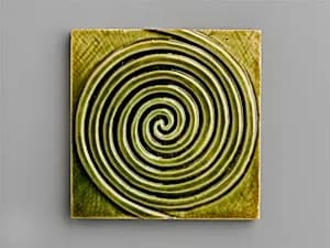 Tile by J. and J. G. Low Art Tile Works