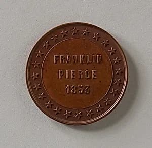 Token of Franklin Pierce by Unknown Artist