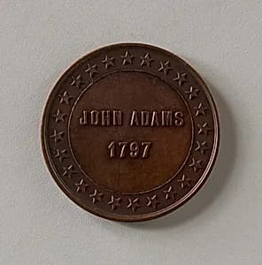 Token of John Adams by Unknown Artist