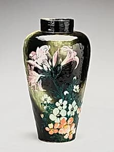 Vase by Thomas J. Wheatley|T.J. Wheatley and Company|Albert R. Valentien