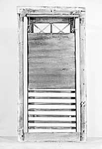 Window with Shutter by Unknown Artist