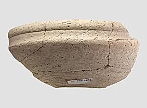 Bowl rim sherd by Unknown Artist