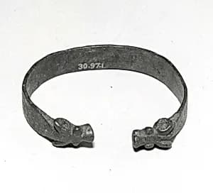 Bracelet with animal heads by Unknown Artist