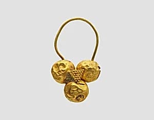 Earrings by Unknown Artist