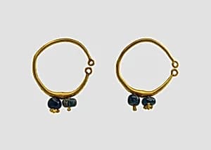 Earrings by Unknown Artist