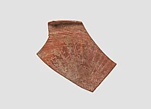 Fragment of painted ware by Unknown Artist