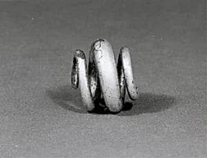 Hair-ring by Unknown Artist