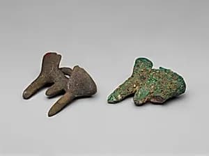 Harness or bridle fittings by Unknown Artist