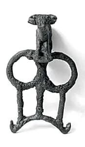 Harness ring surmounted by bull by Unknown Artist