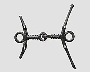 Horse bit with attached cheekpieces by Unknown Artist