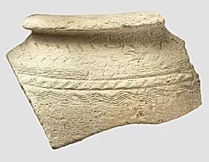 Jar rim sherd by Unknown Artist