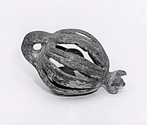 Openwork rattle bell by Unknown Artist