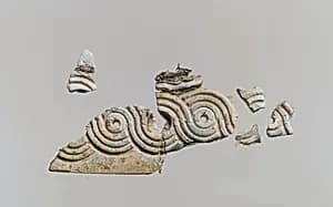 Plaque fragment by Unknown Artist