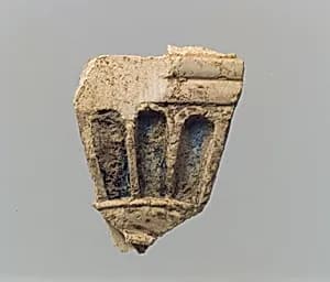 Plaque fragment by Unknown Artist