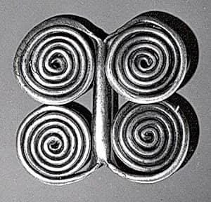 Spiral bead by Unknown Artist
