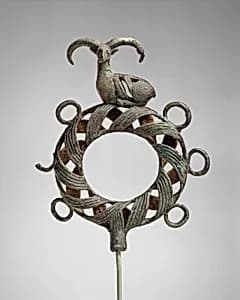 Standard surmounted by a ram by Unknown Artist