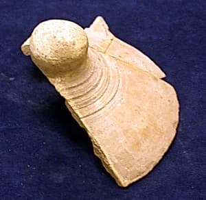 Vessel lid by Unknown Artist