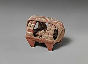 Bed Figure by Unknown Artist