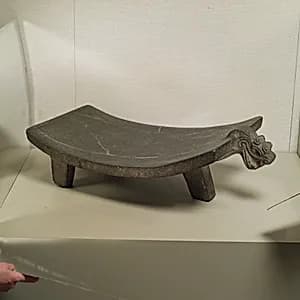 Ceremonial Metate by Unknown Artist